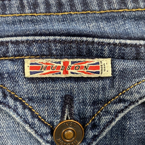 Women’s Hudson Brand denim jeans boot cut leg flare style size 26 - Picture 3 of 6